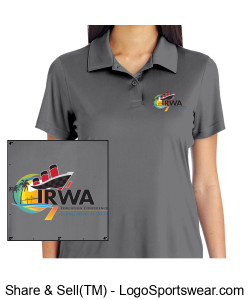 2024 Conference Exclusive! Team 365 Ladies Zone Performance Polo, Printed Design Zoom